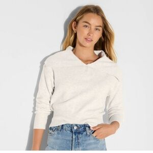 Button Collar Sweater